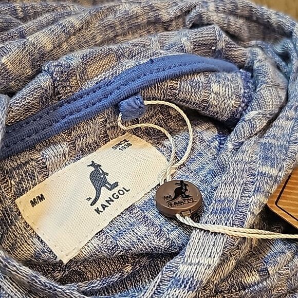 Light Blue Kangol hood sweater top size M NWT - Picture 13 of 16